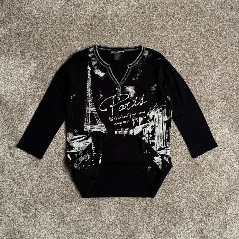 Y2K STYLE PARADISIO "PARIS" TOP